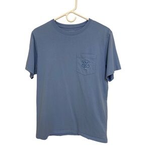 Southern Tide Classic Crewneck Pocket T-Shirt Men’s Medium Blue